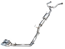 Load image into Gallery viewer, AWE 0FG Exhaust for 3rd Gen Toyota Tundra - Dual Chrome Silver Tips - Main Product View