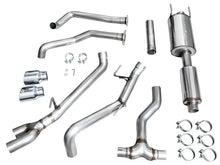 Load image into Gallery viewer, AWE 0FG Exhaust for 3rd Gen Toyota Tundra - Dual Chrome Silver Tips - Additional View 12