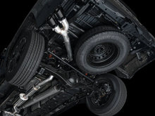 Load image into Gallery viewer, AWE 0FG Exhaust for 3rd Gen Toyota Tundra - Dual Diamond Black Tips - Side View