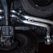 Load image into Gallery viewer, AWE 16-22 Toyota Tacoma 0FG Catback Exhaust w/ BashGuard - Dual Chrome Silver Tips - Side View
