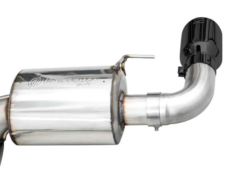 AWE 19-23 BMW 330i / 21-23 BMW 430i Base G2X Touring (Excl.Conv) Axle Back Exhaust - Diamond Black - Additional View 9