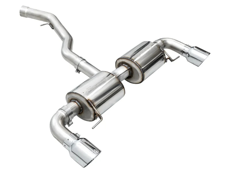 AWE 19-23 BMW 330i / 21-23 BMW 430i Base G2X Touring Axle Back Exhaust - Chrome Silver - Additional View 12
