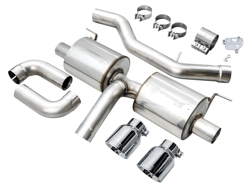 AWE 19-23 BMW 330i / 21-23 BMW 430i Base G2X Touring Axle Back Exhaust - Chrome Silver - Additional View 13