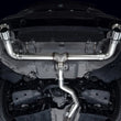 Load image into Gallery viewer, AWE 19-23 BMW 330i / 21-23 BMW 430i Base G2X Track Edition Axle Back Exhaust - Chrome Silver - Side View