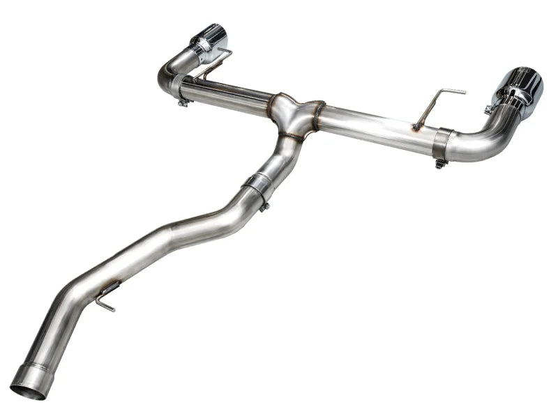 AWE 19-23 BMW 330i / 21-23 BMW 430i Base G2X Track Edition Axle Back Exhaust - Chrome Silver - Additional View 9