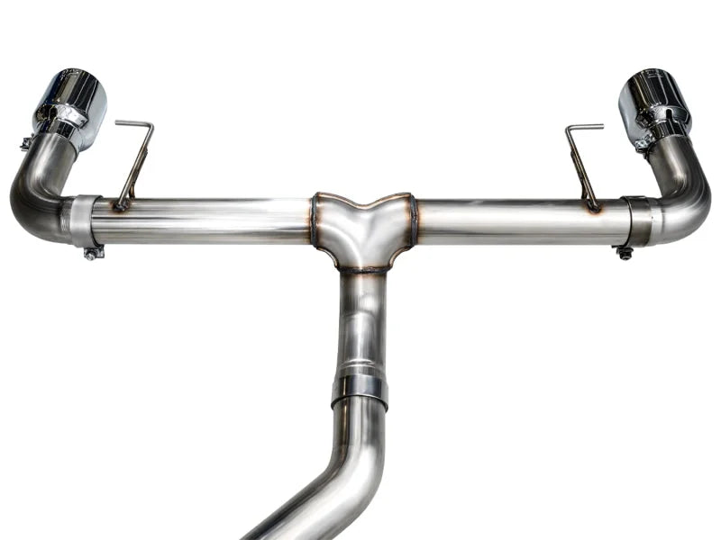 AWE 19-23 BMW 330i / 21-23 BMW 430i Base G2X Track Edition Axle Back Exhaust - Chrome Silver - Additional View 10
