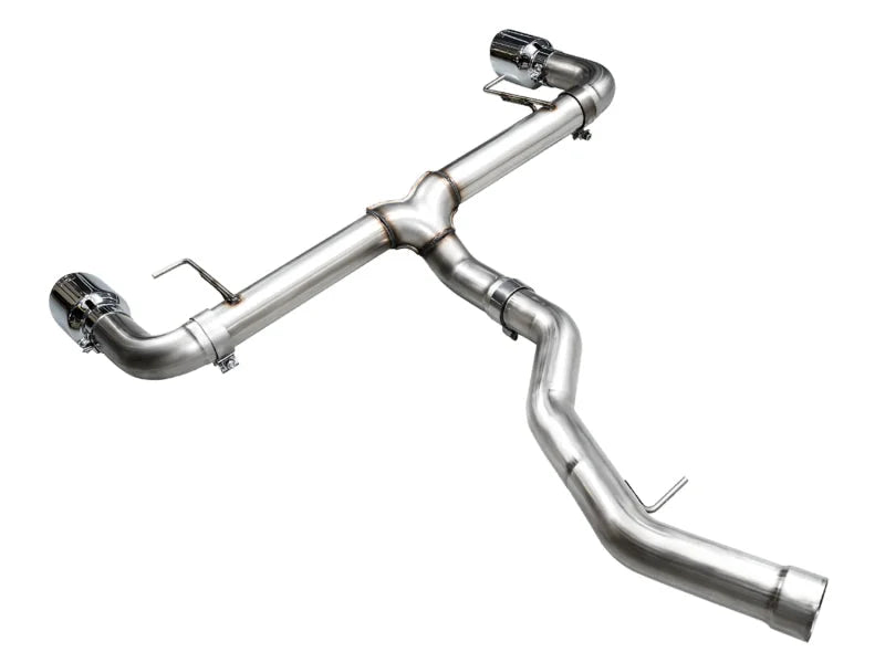 AWE 19-23 BMW 330i / 21-23 BMW 430i Base G2X Track Edition Axle Back Exhaust - Chrome Silver - Additional View 11