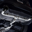 Load image into Gallery viewer, AWE 19-23 BMW 330i / 21-23 BMW 430i Base G2X Track Edition Axle Back Exhaust - Diamond Black - Back View