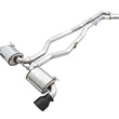 Load image into Gallery viewer, AWE 2020 Toyota Supra A90 Non-Resonated Touring Edition Exhaust - 5in Diamond Black Tips - Main Product View