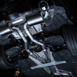 Load image into Gallery viewer, AWE 2020 Toyota Supra A90 Resonated Touring Edition Exhaust - 5in Chrome Silver Tips - Back View