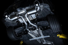 Load image into Gallery viewer, AWE 2020 Toyota Supra A90 Resonated Touring Edition Exhaust - 5in Chrome Silver Tips - Back View