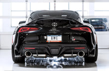 Load image into Gallery viewer, AWE 2020 Toyota Supra A90 Resonated Touring Edition Exhaust - 5in Chrome Silver Tips - Additional View 5