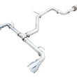 Load image into Gallery viewer, AWE 2022 VW GTI MK8  Track Edition Exhaust - Chrome Silver Tips - Main Product View