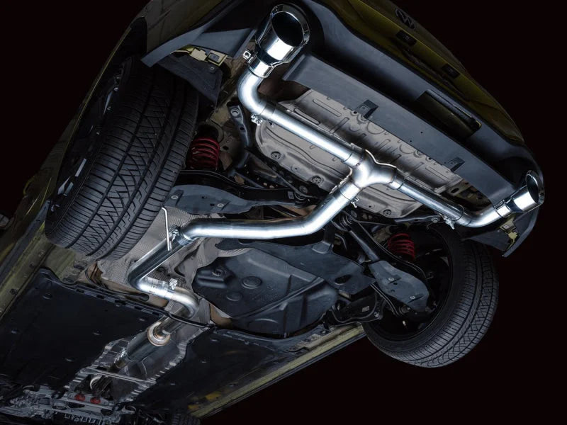 AWE 2022 VW GTI MK8  Track Edition Exhaust - Chrome Silver Tips - Additional View 6