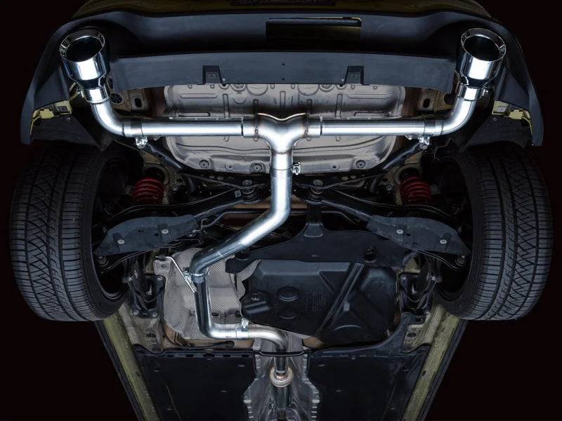 AWE 2022 VW GTI MK8  Track Edition Exhaust - Chrome Silver Tips - Additional View 7