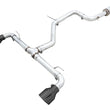 Load image into Gallery viewer, AWE 2022 VW GTI MK8  Track Edition Exhaust - Diamond Black Tips - Main Product View
