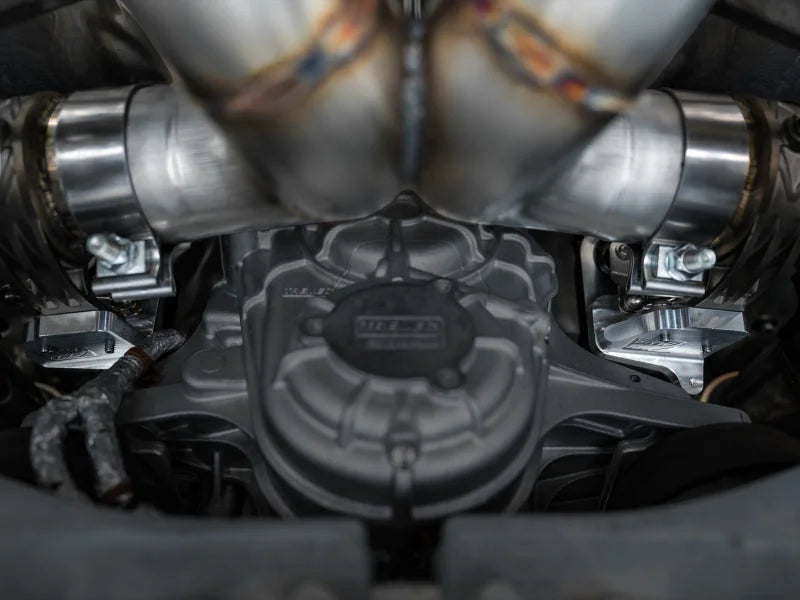 AWE 2023 C8 Corvette Z06 SwitchPath Cat-Back Exhaust - Diamond Black Tips - Additional View 9