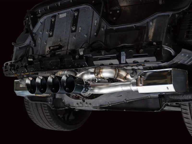 AWE 2023 C8 Corvette Z06 SwitchPath Cat-Back Exhaust - Diamond Black Tips - Additional View 13