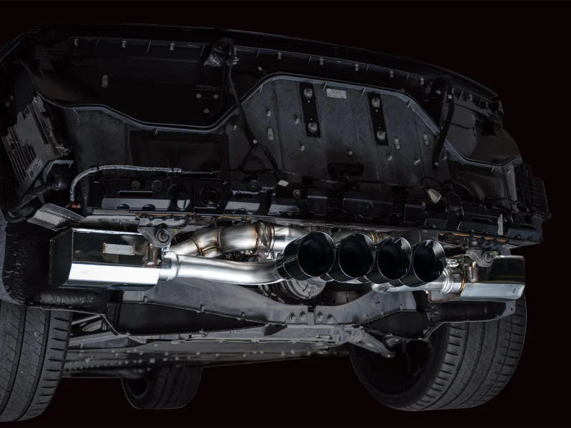 AWE 2023 C8 Corvette Z06 SwitchPath Cat-Back Exhaust - Diamond Black Tips - Additional View 14