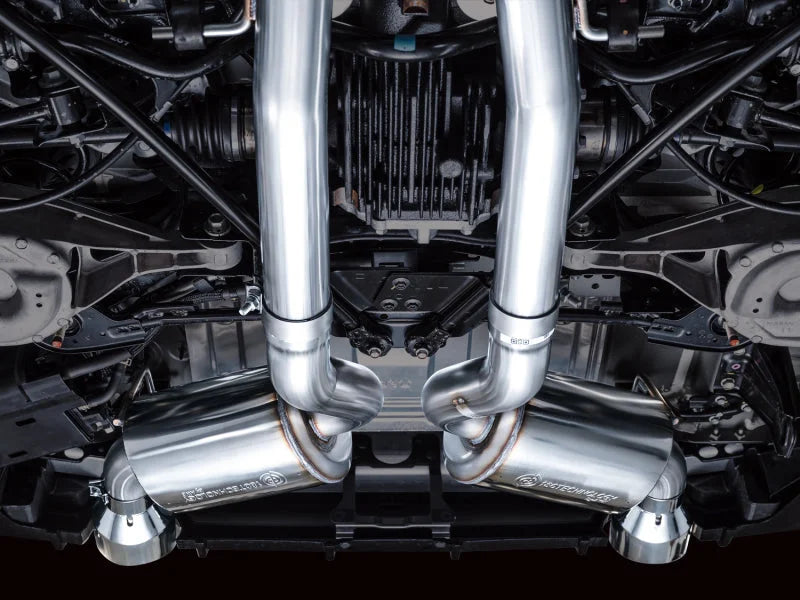 AWE 2023 Nissan Z RZ34 RWD Touring Edition Catback Exhaust System w/ Chrome Silver Tips - Additional View 6