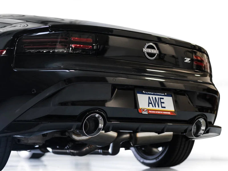 AWE 2023 Nissan Z RZ34 RWD Touring Edition Catback Exhaust System w/ Chrome Silver Tips - Additional View 14