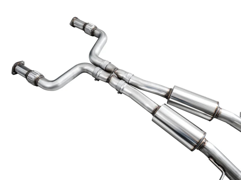 AWE 2023 Nissan Z RZ34 RWD Touring Edition Catback Exhaust System w/ Chrome Silver Tips - Additional View 16