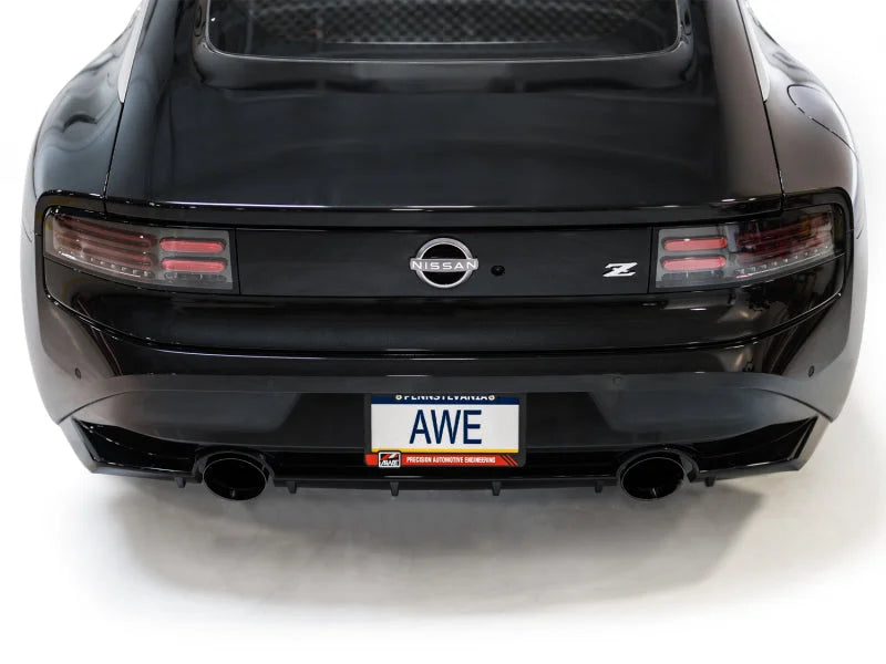 AWE 2023 Nissan Z RZ34 RWD Touring Edition Catback Exhaust System w/ Diamond Black Tips - Additional View 10