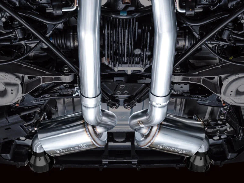 AWE 2023 Nissan Z RZ34 RWD Touring Edition Catback Exhaust System w/ Diamond Black Tips - Additional View 14