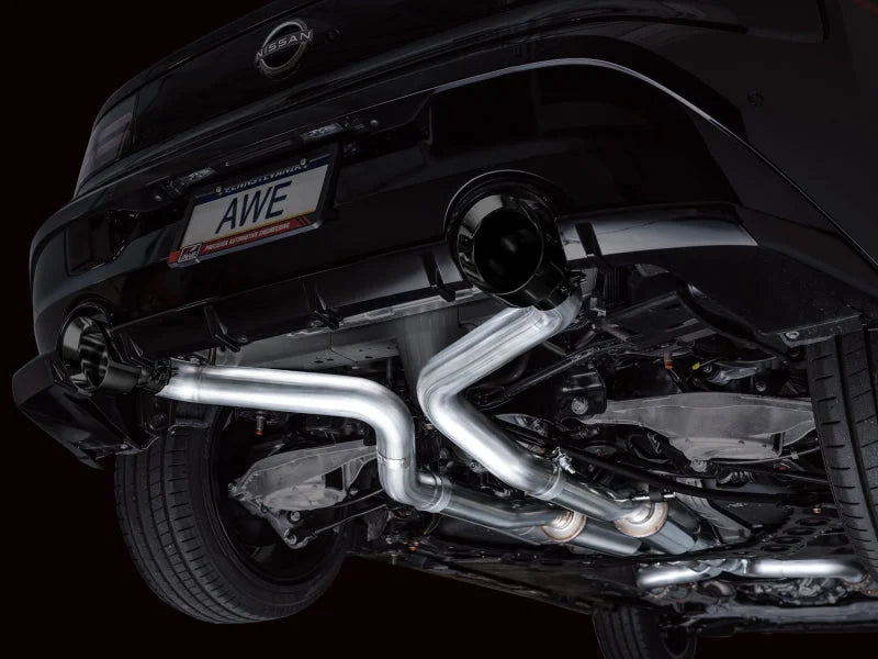 AWE 2023 Nissan Z RZ34 RWD Track Edition Catback Exhaust System w/ Diamond Black Tips - Additional View 12