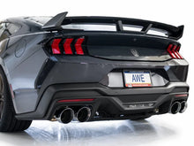 Load image into Gallery viewer, AWE 2024 Ford Mustang Dark Horse S650 RWD SwitchPath Catback Exhaust w/ Quad Chrome Silver Tips - Side View