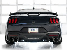 Load image into Gallery viewer, AWE 2024 Ford Mustang Dark Horse S650 RWD SwitchPath Catback Exhaust w/ Quad Chrome Silver Tips - Installation View