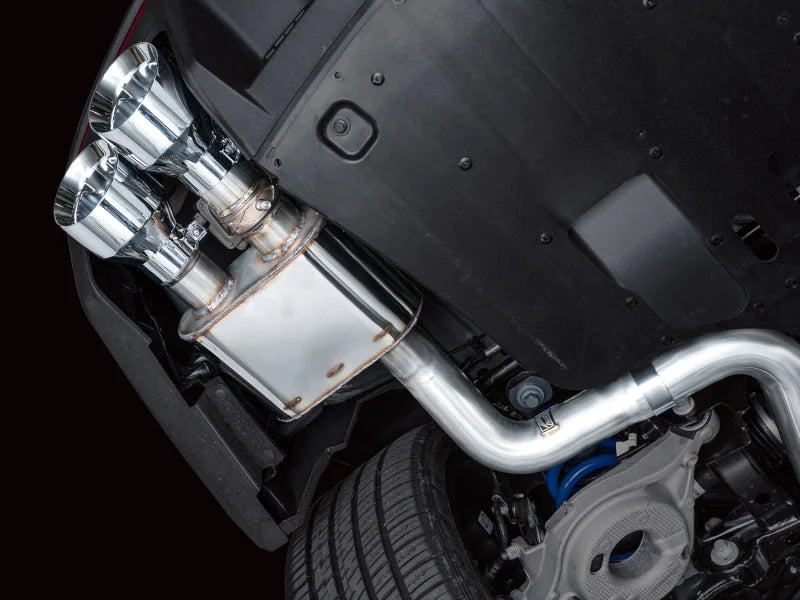 AWE 2024 Ford Mustang Dark Horse S650 RWD SwitchPath Catback Exhaust w/ Quad Chrome Silver Tips - Additional View 7