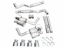 Load image into Gallery viewer, AWE 2024 Ford Mustang Dark Horse S650 RWD SwitchPath Catback Exhaust w/ Quad Chrome Silver Tips - Additional View 13