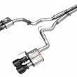 Load image into Gallery viewer, AWE 2024 Ford Mustang Dark Horse S650 RWD SwitchPath Catback Exhaust w/ Quad Diamond Black Tips - Main Product View