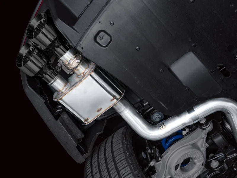 AWE 2024 Ford Mustang Dark Horse S650 RWD SwitchPath Catback Exhaust w/ Quad Diamond Black Tips - Additional View 5