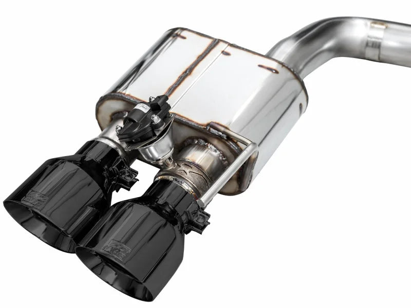 AWE 2024 Ford Mustang Dark Horse S650 RWD SwitchPath Catback Exhaust w/ Quad Diamond Black Tips - Additional View 11