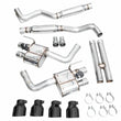Load image into Gallery viewer, AWE 2024 Ford Mustang Dark Horse S650 RWD SwitchPath Catback Exhaust w/ Quad Diamond Black Tips - Additional View 15