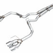 Load image into Gallery viewer, AWE 2024 Ford Mustang Dark Horse S650 RWD Track Edition Catback Exhaust w/ Quad Chrome Silver Tips - Main Product View