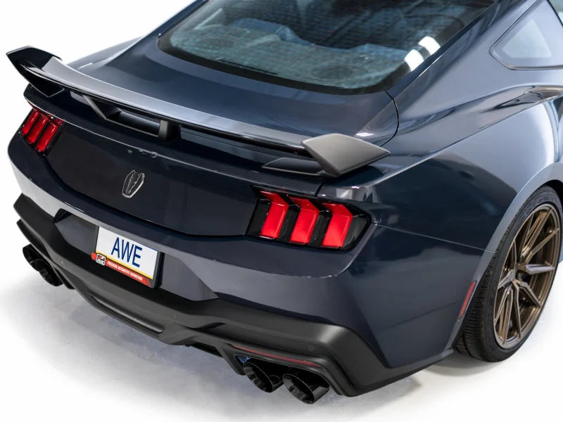 AWE 2024 Ford Mustang Dark Horse S650 RWD Track Edition Catback Exhaust w/ Quad Diamond Black Tips - Additional View 10