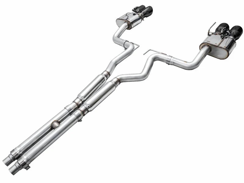 AWE 2024 Ford Mustang GT Fastback S650 RWD SwitchPath Catback Exhaust w/ Quad Diamond Black Tips - Additional View 16