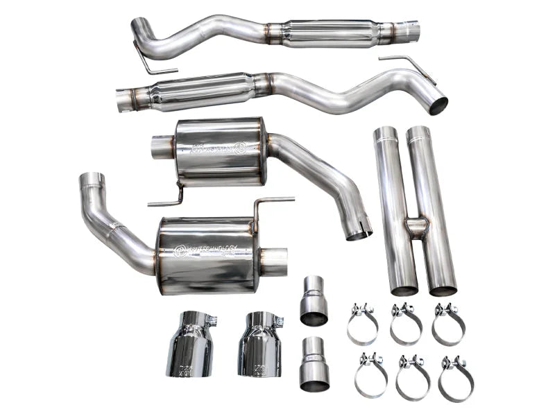 AWE 2024 Ford Mustang GT Fastback S650 RWD Touring Catback Exhaust w/ Dual Chrome Silver Tips - Additional View 8