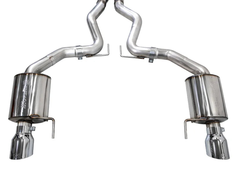 AWE 2024 Ford Mustang GT Fastback S650 RWD Touring Catback Exhaust w/ Dual Chrome Silver Tips - Additional View 9