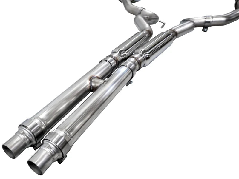AWE 2024 Ford Mustang GT Fastback S650 RWD Touring Catback Exhaust w/ Dual Chrome Silver Tips - Additional View 10