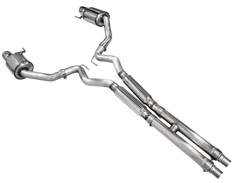 AWE 2024 Ford Mustang GT Fastback S650 RWD Touring Catback Exhaust w/ Dual Chrome Silver Tips - Additional View 11