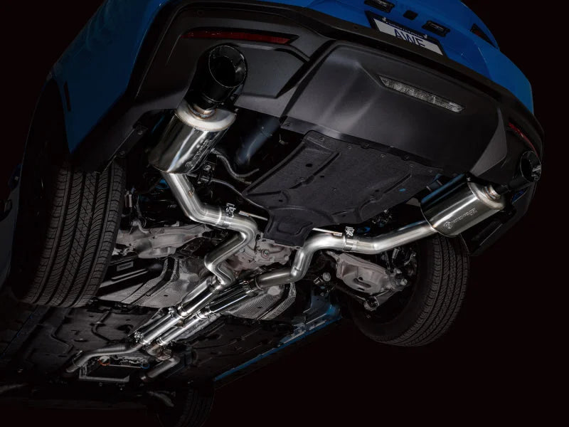 AWE 2024 Ford Mustang GT Fastback S650 RWD Touring Catback Exhaust w/ Dual Diamond Black Tips - Additional View 8