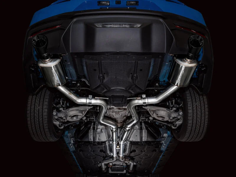 AWE 2024 Ford Mustang GT Fastback S650 RWD Touring Catback Exhaust w/ Dual Diamond Black Tips - Additional View 11