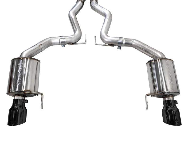 AWE 2024 Ford Mustang GT Fastback S650 RWD Touring Catback Exhaust w/ Dual Diamond Black Tips - Additional View 14