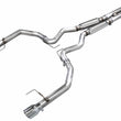 Load image into Gallery viewer, AWE 2024 Ford Mustang GT Fastback S650 RWD Track Edition Catback Exhaust w/ Dual Chrome Silver Tips - Main Product View