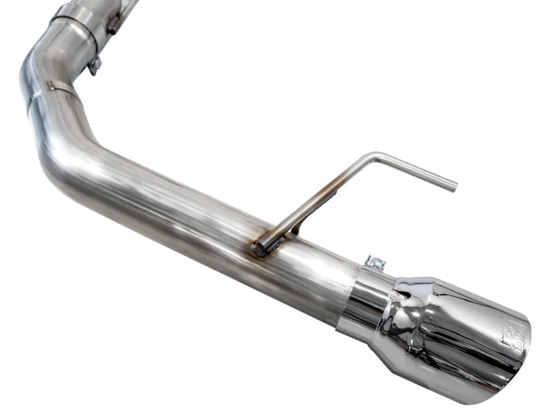 AWE 2024 Ford Mustang GT Fastback S650 RWD Track Edition Catback Exhaust w/ Dual Chrome Silver Tips - Additional View 9