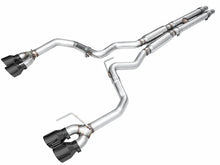 Load image into Gallery viewer, AWE 2024 Ford Mustang GT Fastback S650 RWD Track Edition Catback Exhaust w/ Quad Diamond Black Tips - Main Product View